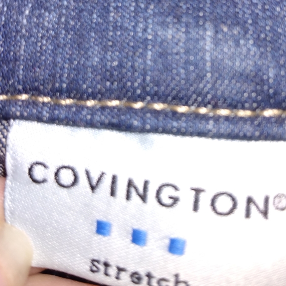 Covington Dark Blue Jean Jacket - Picture 2 of 3